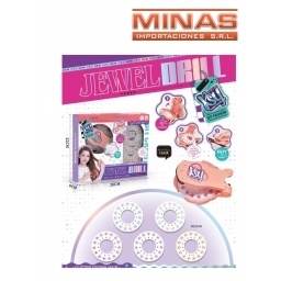 SET DE APLICADOR + BRILLOS PARA  EL CABELLO.