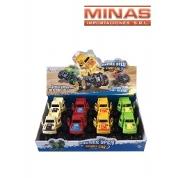CAMIONETA EN DISPLAY 8 PCS $ 170 CU 45 X 30 CM