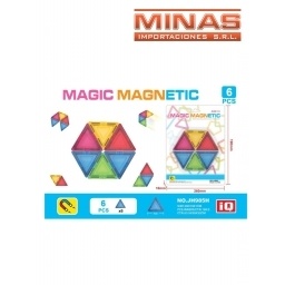 FIGURAS MAGNETICAS SURTIDAS X 6 PCS.