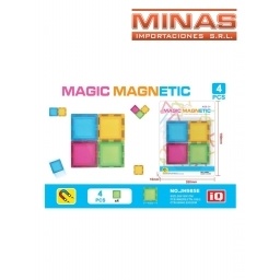 FIGURAS MAGNETICAS SURTIDAS X 4 PCS.