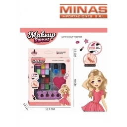 PETACA DE 12 SOMBRAS + 2 ESMALTES + LIMA + SEPARADOR DE DEDOS.