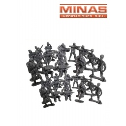 SOLDADOS EN BOLSA POR 100 PCS