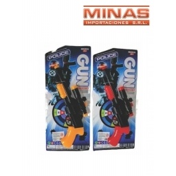 PISTOLA CON SONIDO DOS COLORES