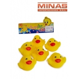 JUEGO DE PATITOS X 6 UND.
