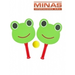 PALETA EN FORMA DE RANA