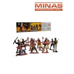 SET DE INDIOS Y COWBOY