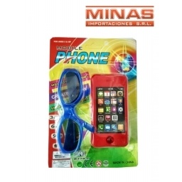 SET DE CELULAR CON LENTES