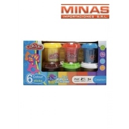 SET DE MASAS 6 COLORES