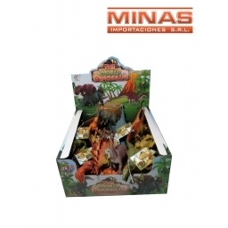 DINOSAURIO $49,90 24 PCS C/U 25 X 25 X 13 CM