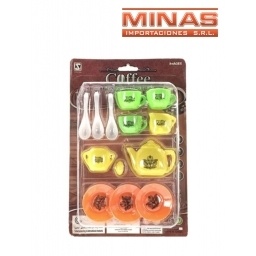 SET DE TE X 12 PCS.,28 CM X 19 CM.