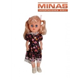 MUECA EN BOLSA CON SONIDO 38 X 15 CM