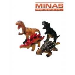 DINOSAURIO 4 MODELOS CON SONIDO 32 X 14 X 12 CM