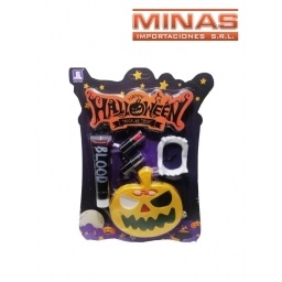 SET DE PINTURAS CALABAZA CON ACCESORIOS