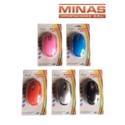 MOUSE 5 COLORES CHICO