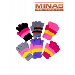 GUANTE PARA NIO GRUESO 6 COLORES CU $35
