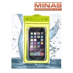 FUNDA PARA CELULAR SUMERGIBLE FLUORESCENTE