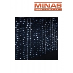 CORTINA LED BLANCA 1,6 M  X 1,20 M.