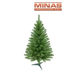 ARBOL STANDARD VERDE X 120 CM, 120 RAMASCON BASE DE PLASTICO.