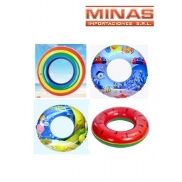 INFLABLE ARO VARIOS DISEOS SUPER RESISTENTES, 60CM