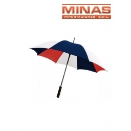 PARAGUAS DE NACIONAL X 75 CM, 8 VARILLAS DOBLES.