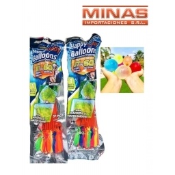 BOMBITAS DE AGUA,RACIMO DE 37 PCS.