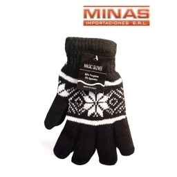 GUANTES NEGRO BARILOCHE $ 45 CU