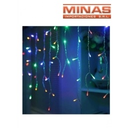 LUCES LLUVIA  DE COLOR   3 M  X 0.5 M.