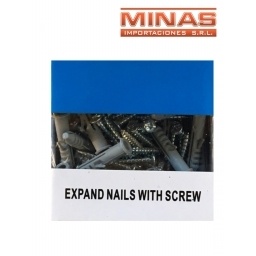 CAJITA X 50 TORNILLO CON TACO DE 6