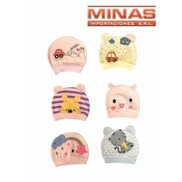 GORRO PARA BEB 100% ALGODN