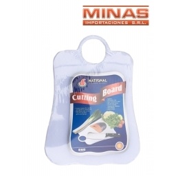 TABLA PARA PICAR BLANCA 24 CM X 17 CM.
