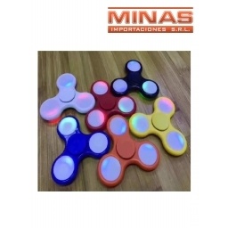 TROMPO FIDGET SPINNER CON LUZ LED