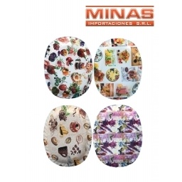 BANDEJA OVALADA 38 CM X 30 CM.