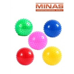 PELOTA MASAJEADORA DE PVC X 20 CM.