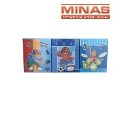 LBUM DE 40 FOTOS 10 X 15 CM 4 DISEOS