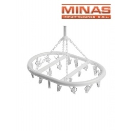 TENDEDERO DE 20 PALILLOS X 38 CM, OVALADO.