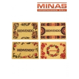 ALFOMBRA DE PUERTA DE 40CM X 60CM