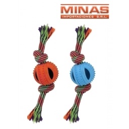 JUGUETE PELOTA CPIOLA PARA PERRO.