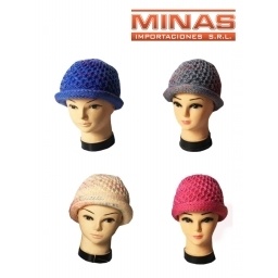 GORRO PARA SEORA DOBLE. 4 COLORES.