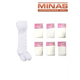 CAN-CAN PARA NIA, BLANCAS X 12 UND, 6 TALLES, $ 100 CU.