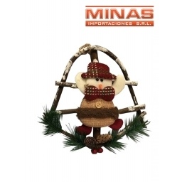 ADORNO DE NAVIDAD 18 X 21 CM