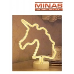 LAMPARA CON FORMA DE UNICORNIO LED EN CAJA