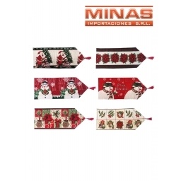 CAMINERO DE NAVIDAD 180 X 34 CM 6 MODELOS