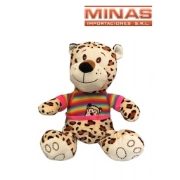 PELUCHE LEOPARDO 30 CM DOS COLORES