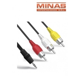 CABLE PLUS A TRES RCA
