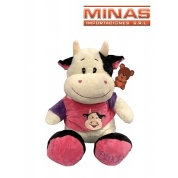 PELUCHE VACA 38 CM
