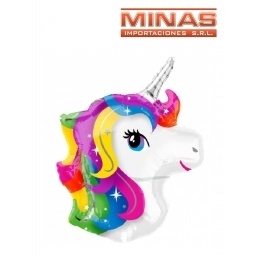 GLOBO EN FORMA DE UNICORNIO 95 X 115 CM