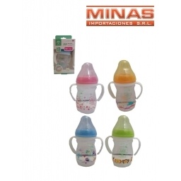 BIBERON 180ML 4 COLORES