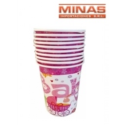 VASOS PARA BABY SHOWER 10 PCS