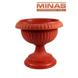 MACETA CON BASE 32 X 30 CM