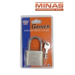 CANDADO DE HIERRO EN BLISTER 50MM